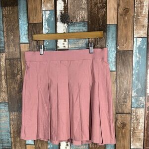 Wearever 1X Pink A-Line Women's Skirt